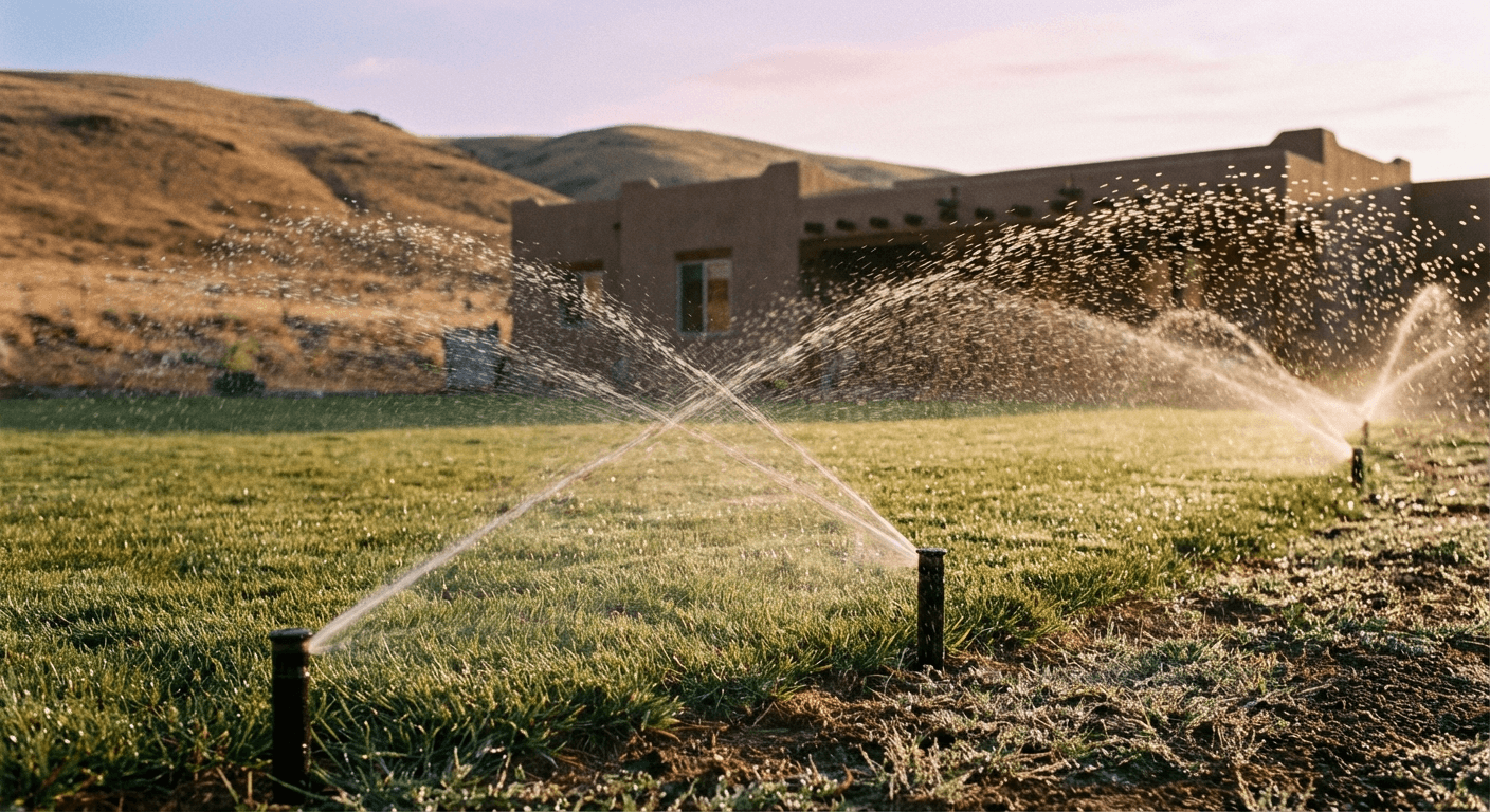 Irrigation system installation